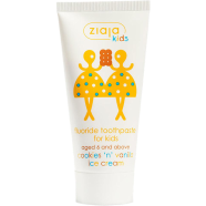 Ziaja Toothpaste For Kids Cookies And Vanilla Ice Cream 50ml image