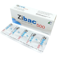 Zibac 500mg Tablet 6's Strip image