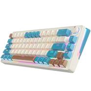 Zifriend Hot Swappable Anti Ghosting 2.4 G Wireless RGB Mechanical Keyboard Green Brown TNT Custom Linear Switch image