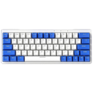 Zifriend Hot Swappable Wired RGB Mechanical Keyboard TNT Yellow Switch Linear Wired Klein Blue image