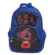 Zip It Good School Bag Spiderman Print - Blue size 16 inch image