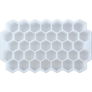 ZK30 Honeycomb Ice Cube Tray-Removable Lid Silicone Mold, 1pcs icon