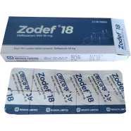 Zodef 18 mg Tablet 10's Strip image
