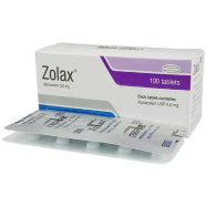 Zolax 0.25mg Tablet 10's Strip image