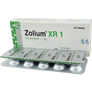 Zolium Xr 1 mg Tablet 10's Strip image