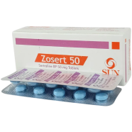 Zosert 50mg Tablet 10's Strip image