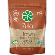 Zulka Brown Pure Cane Sugar 454 gm image
