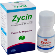 Zycin 200 mg/5 ml Powder for Suspension 15 ml bottle image