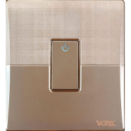  1 Gang 1 way switch (Platinum series) image