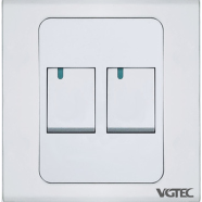  2 Gang 1 way switch (Exclusive series) image