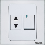  2 Pin socket with switch (Exclusive series) image