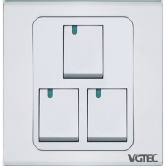  3 Gang 1 way switch (Exclusive series) image