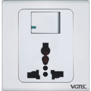  3 Pin MF socket with switch (Exclusive series) image