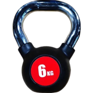  6 Kg Kettlebell 1 Pair Total 12 Kg- Rubber Coated icon