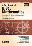 A Textbook of B.Sc. Mathematics (Differential Equations) image