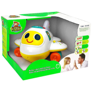 Actrinic Baby Electronic Aeroplane Light and Music Educational Toy for Children Boys and Girls