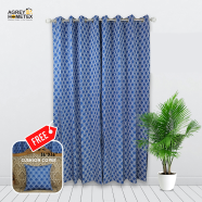  Agrey Hometex Cotton Printed Curtain image