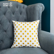  Agrey Hometex Premium Cotton Cushion Cover Gold Sparkle image