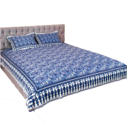  Allora lue Print Bed Sheet image