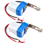  Automatic Day Night Sensor Switch Ac 220V, Day And Night On/Off Photocell Ldr Sensor Switch, Auto Switching Device 2 Pcs image