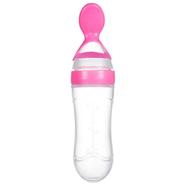  Babies Cosmos (1004-Pink) Silicone Feeder With Spoon 3oz/90ml image