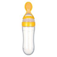 Babies Cosmos (1004-Yellow) Silicone Feeder With Spoon 3oz/90ml image