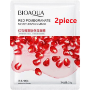  Bioaqua Red Pomegranate Moisturizing Mask 25 gm 2 Pcs image