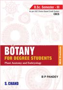 Botany for Degree Students - Plant Anatomy And Embryology image