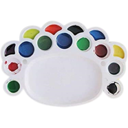  CARIZO RangaRang Jumbo Circular Light Weight Colour Mixing Palette(multicolour) icon