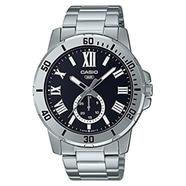  CASIO General Budf Silver Stainless Steel Band Men Watch image