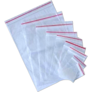  Clear Poly Reclosable Zipper Lock Bags | Resealable Plastic Zipper Bags for Samples, Candies, Craft supplies, Nuts, Slime and More 2/3inche image
