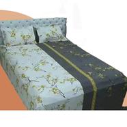  Comfort House 100 Percent Cotton King Size Bed Sheet With Two Pillow Cover icon