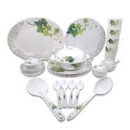 Italiano Crazy Dinner Set-Snowdrop 23 Pcs image