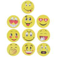  Cute Smile Face Emoji Sticky Notes 80 Sheets image
