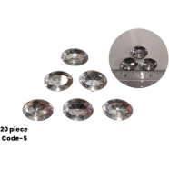  Flat Back Plastic Stone Mixed Shapes Special Set For Apparel Jewelry Crafting 20pcs image