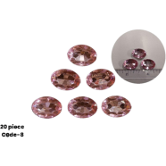  Flat Back Plastic Stone Mixed Shapes Special Set For Apparel Jewelry Crafting 20pcs image