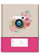  Floral Binding Khata Camera (Margin) - 120 Pages image