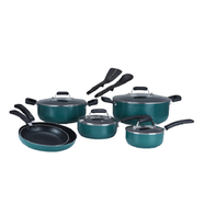  Gazi PRC-12C Green Non-Stick Cookware Set image