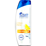  Head and Shoulders Citrus Fresh For Greasy Hair Anti-Dandruff Shampoo - 600ml image