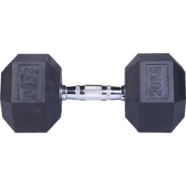  Hex Dumbbell - Black -20kg image