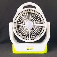 JOYKALY Rechargeable desk fan 8 Inch (with Led light) image