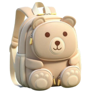  Jolly Toon Cartoon School Bag - Beige image