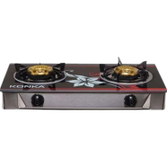  KONKA KGLPG603-2D Gas Stove -glass Top Double Burner (lpg) image