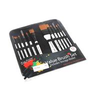 Keep Smiling Artists Painting Value Brush Set of 12 with Zip cover image
