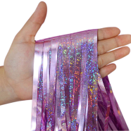  Laser Foil Fringe Curtain image