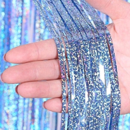  Laser Foil Fringe Curtain 