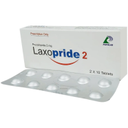  Laxopride 2 mg Tablet-10's Strip image