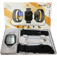  Maixinn Max 28 Bt Calling Smartwatch With 3 Straps image