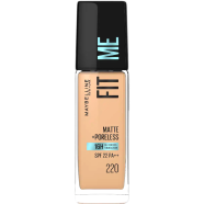  Maybelline Fit Me Matte Poreless 16h Oil Control Foundation 220 image
