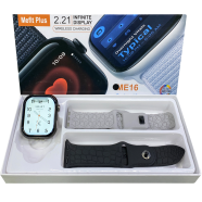  Mefit Plus Me16 Infinite Display Smartwatch 2 Straps Series 10 image
